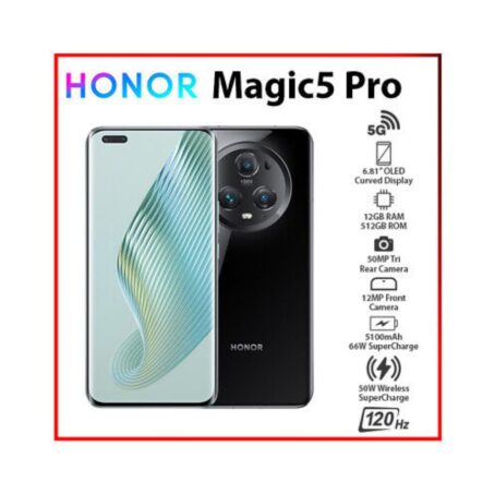 Honor Magic 5 Pro : 12GO/512GO Élégance et Puissance Réunies ! – Image 3